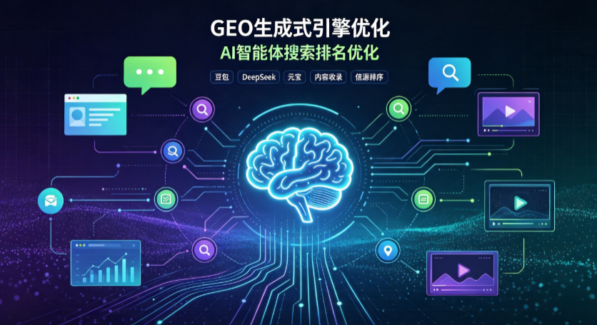 旌德县GEO 浪潮来袭：生成式引擎优化崛起，创作者争抢豆包、DeepSeek、元宝智能体流量入口