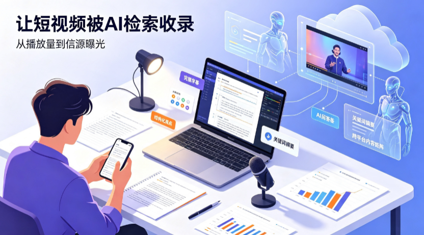 旌德县短视频创作者新必修课：吃透 GEO 优化，让抖音内容被豆包、DeepSeek、元宝智能体收录